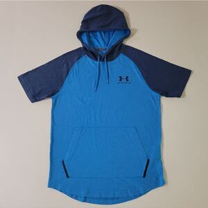 Under Armour Men's HeatGear Hooded Short Sleeve Pullover Shirt